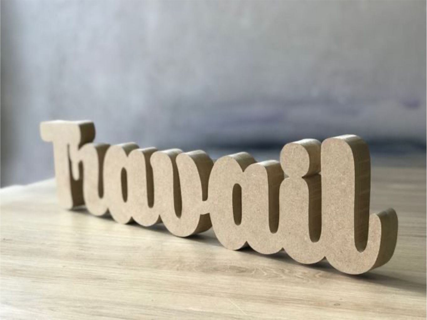 Enseigne en BOIS