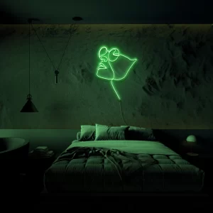 neon beauté visage